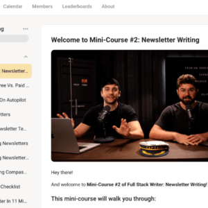Dickie Bush & Nicolas Cole – Full Stack Writer 2024