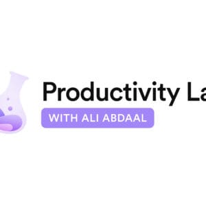 Ali Abdaal – Productivity Lab is availab;e
