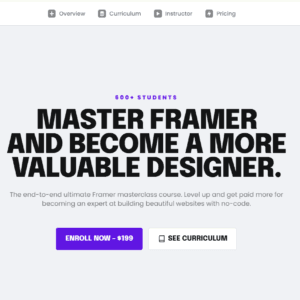Ryan Hayward – Ultimate Framer Masterclass 2.0