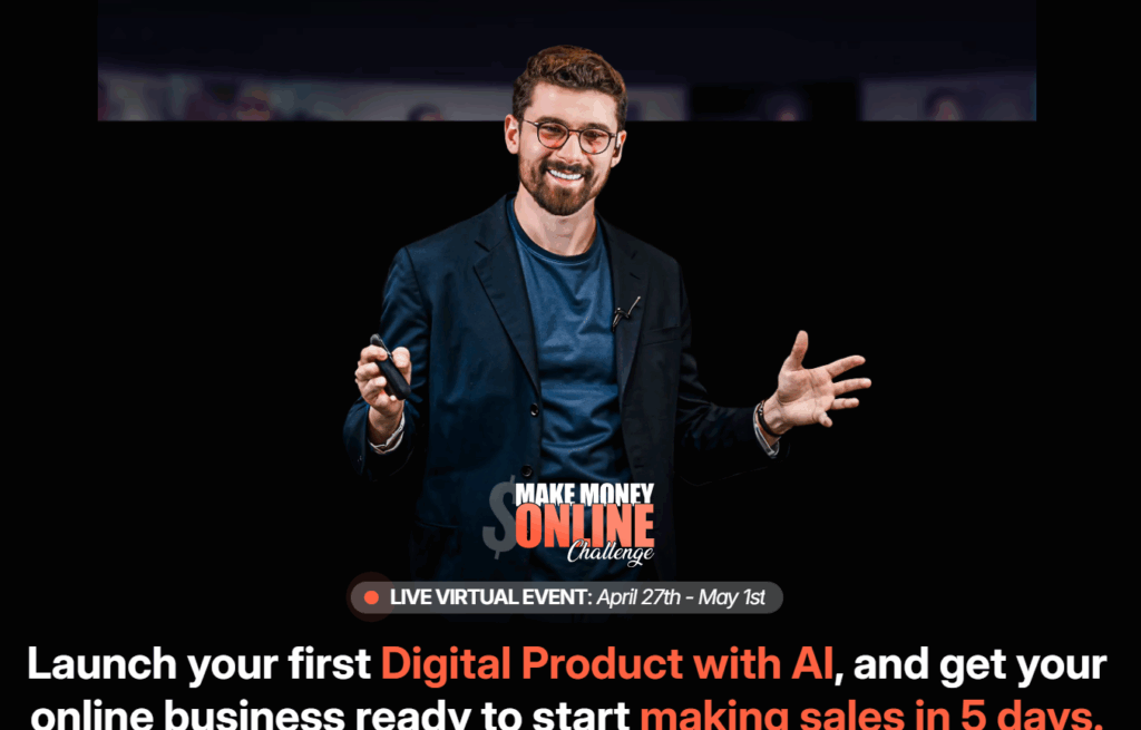 Make Money Online Challenge by Iman Gadzhi