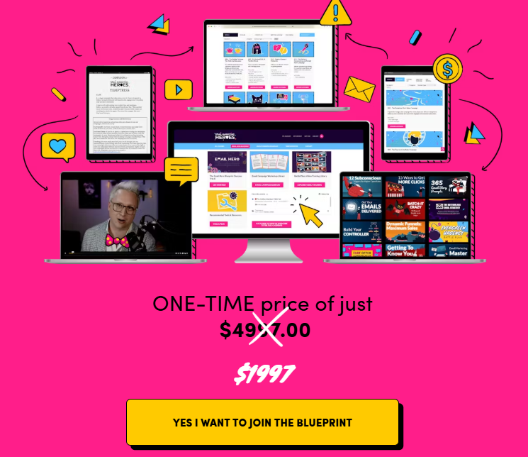 Email Marketing Heroes – Email Hero Blueprint