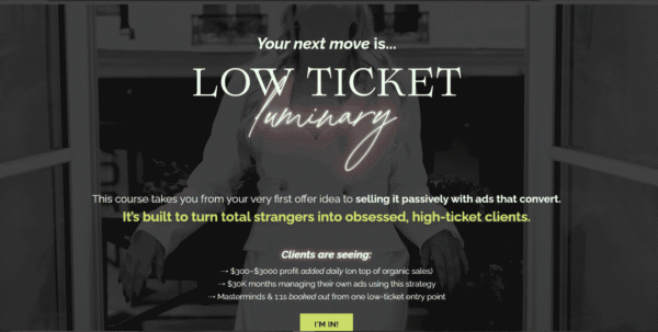 Jocelyn Panton – Low Ticket Luminary