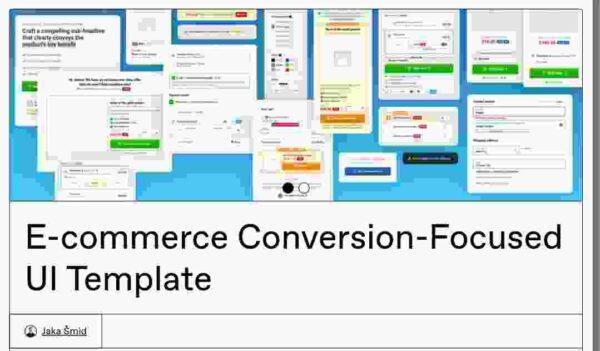 Jaka Šmid – E-commerce Conversion-Focused UI Template