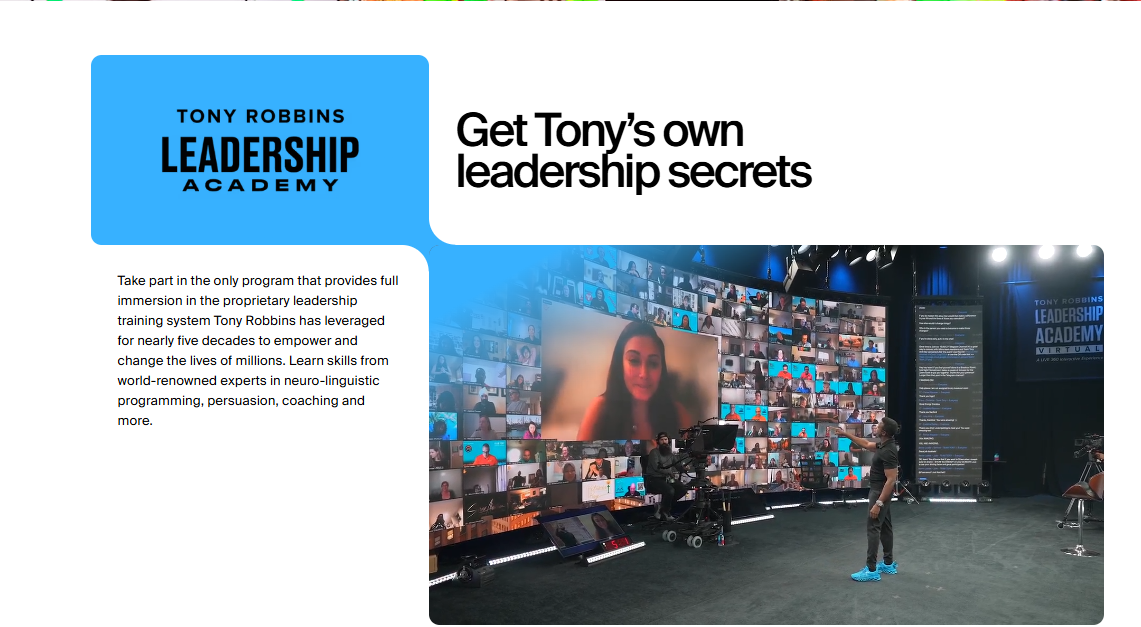 Tony Robbins - Leadership Academy