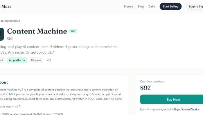 Beau B Johnson – Content Machine