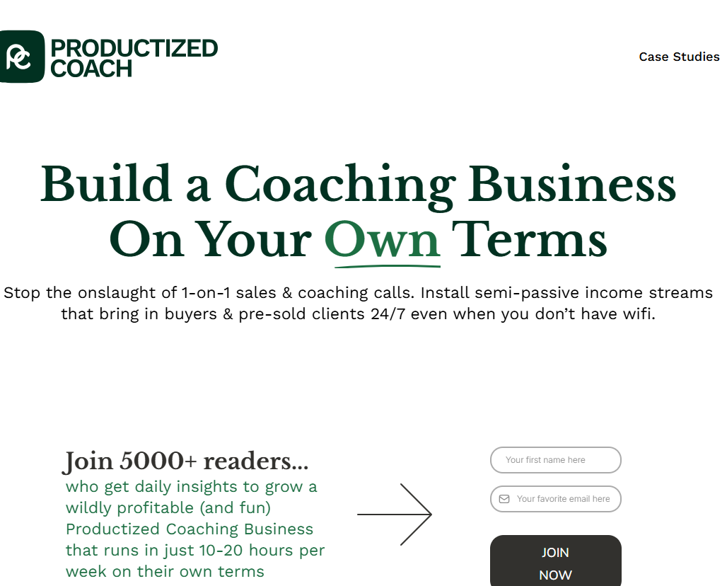 Zac Hansen - Build a Coaching Business On Your Own Terms