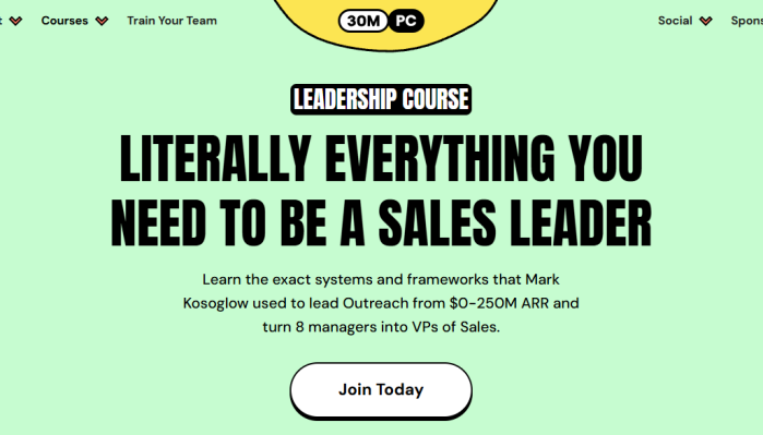 30MPC – Leadership Course