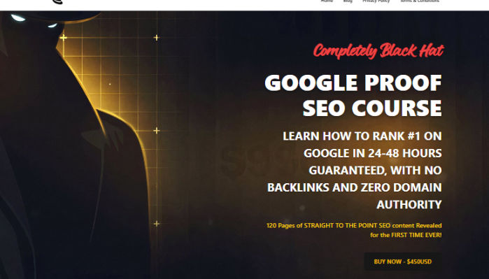 GOOGLE PROOF SEO COURSE